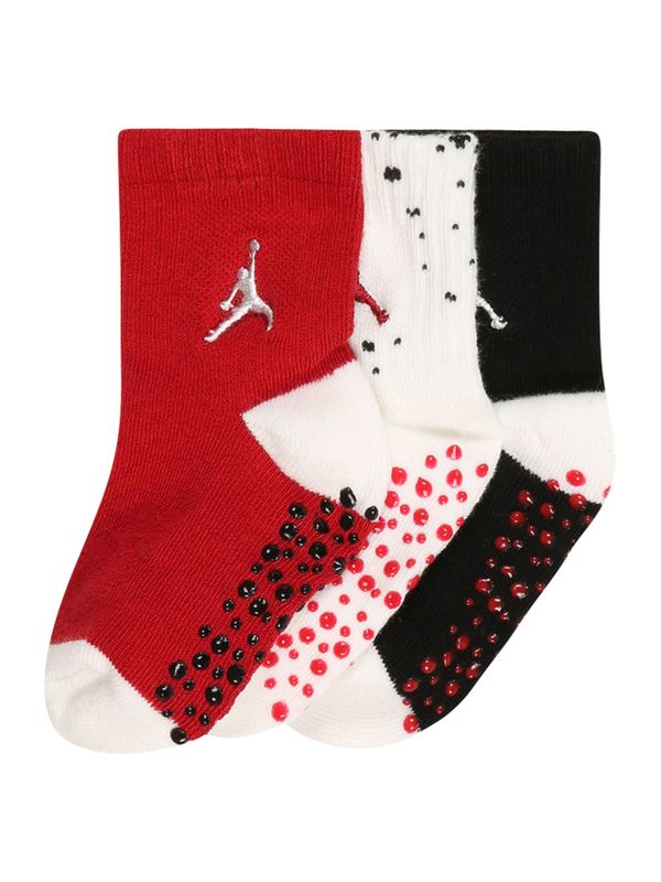 Jordan Jordan Къси чорапи  червено / черно / бяло