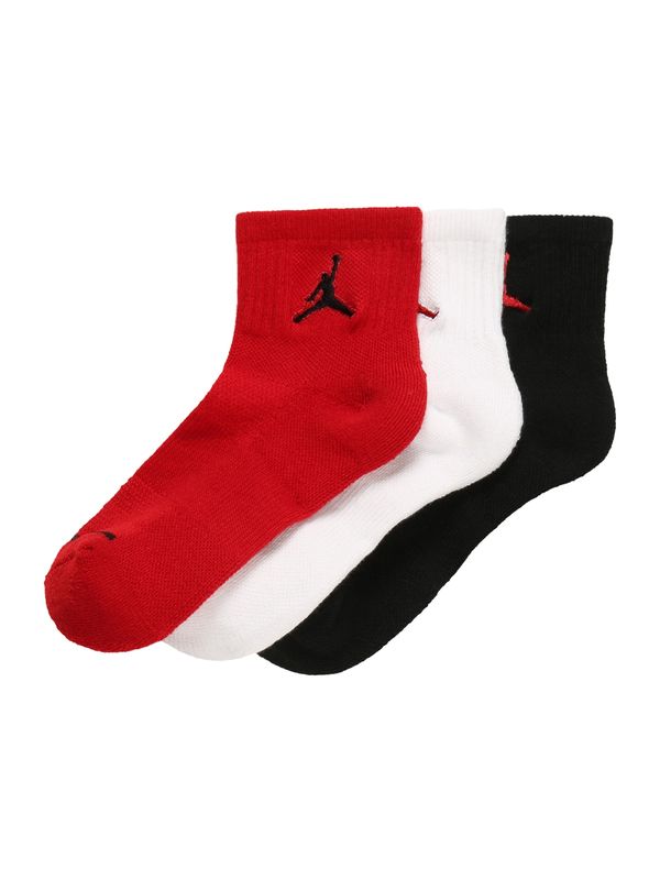 Jordan Jordan Къси чорапи  червено / черно / бяло