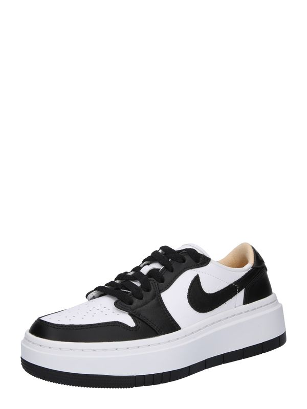 Jordan Jordan Ниски маратонки 'Air Jordan 1 Elevate'  черно / бяло