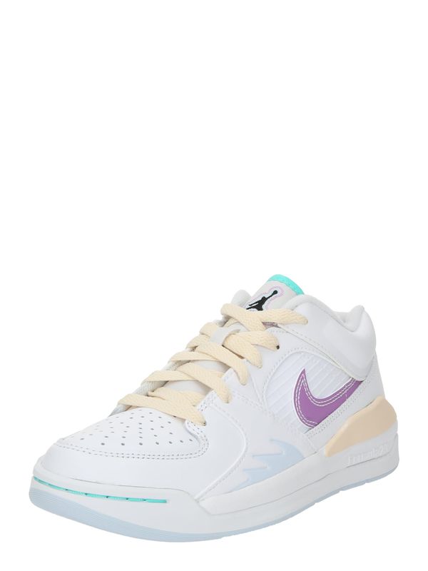 Jordan Jordan Ниски маратонки 'Stadium 90'  бежово / аквамарин / лилав / бяло