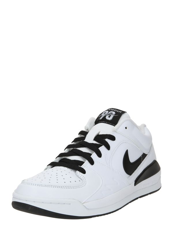 Jordan Jordan Ниски маратонки 'Stadium 90'  черно / бяло / мръсно бяло