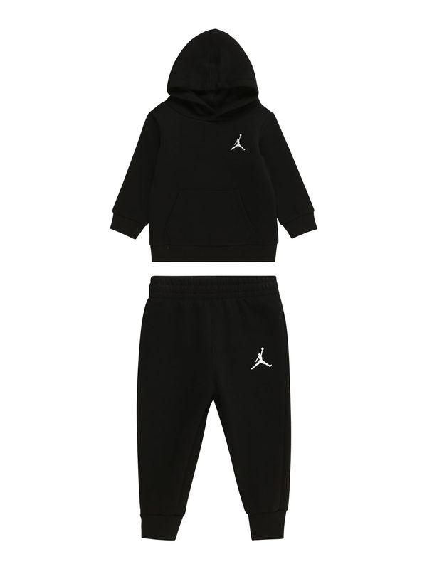 Jordan Jordan Облекло за бягане 'ESSENTIALS'  черно / бяло