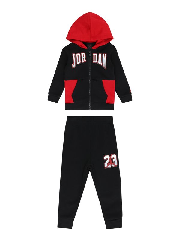 Jordan Jordan Облекло за бягане 'FADE AWAY'  тъмносиво / червено / черно / бяло