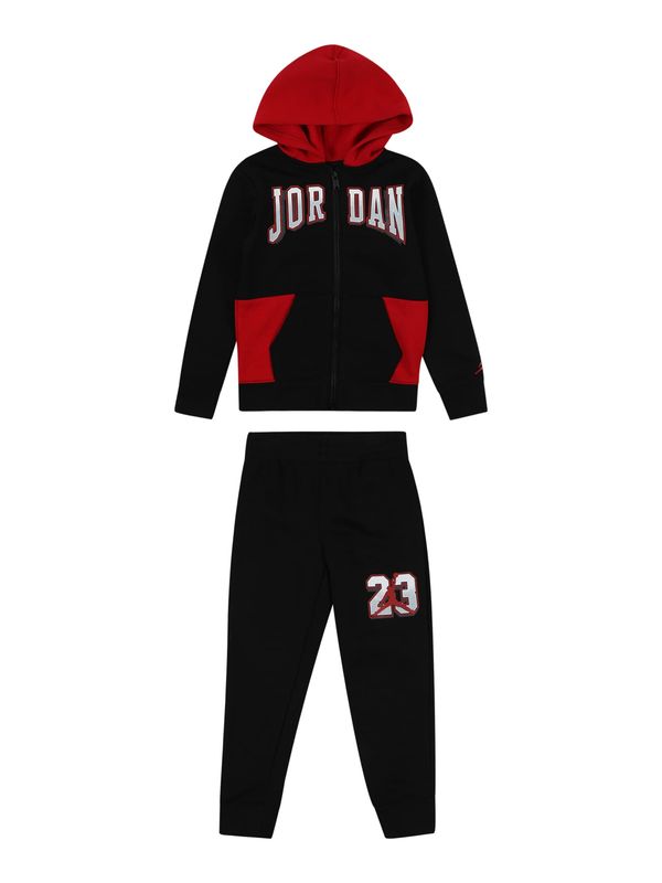 Jordan Jordan Облекло за бягане 'JUMPMAN FADE AWAY'  червено / черно / бяло