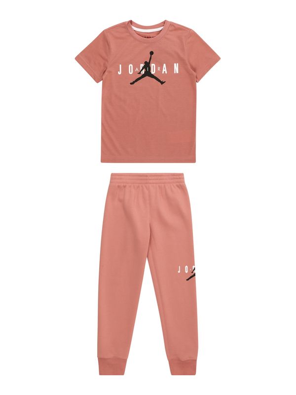 Jordan Jordan Облекло за бягане  ръждиво червено / черно / мръсно бяло