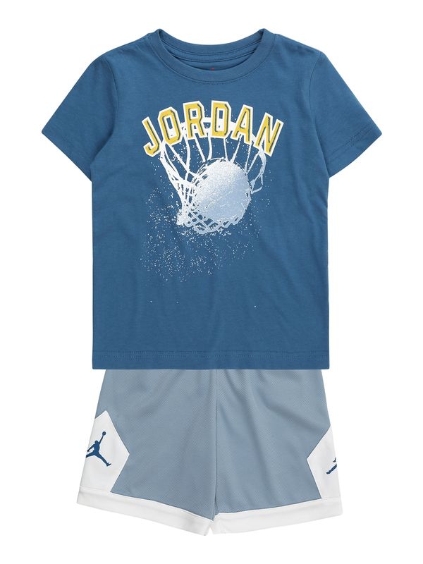 Jordan Jordan Облекло за бягане  синьо / опушено синьо / горчица / бяло