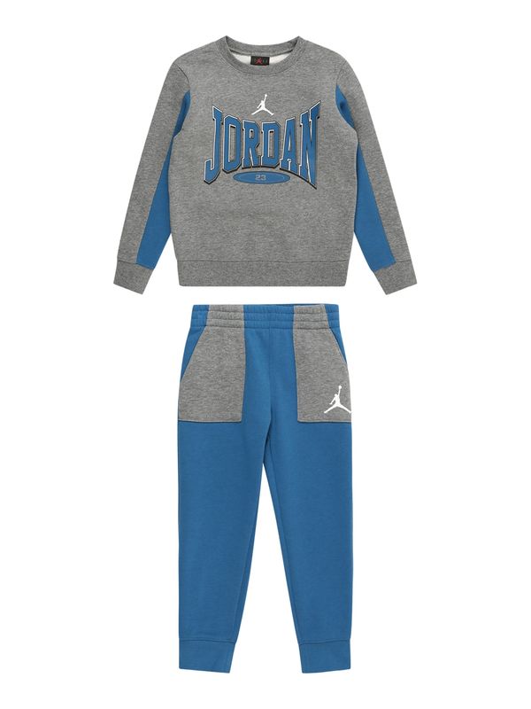 Jordan Jordan Облекло за бягане  синьо / сив меланж / черно / бяло
