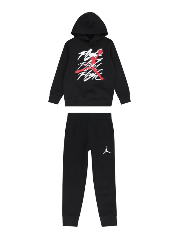 Jordan Jordan Облекло за бягане  светлочервено / черно / бяло