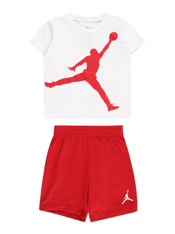 Jordan Jordan Облекло за трениране 'JUMBO'  червено / бяло