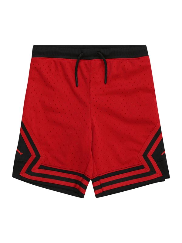 Jordan Jordan Панталон 'AIR DIAMOND'  огнено червено / черно