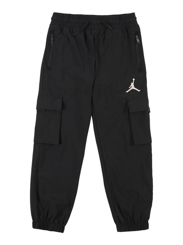 Jordan Jordan Панталон  черно / бяло