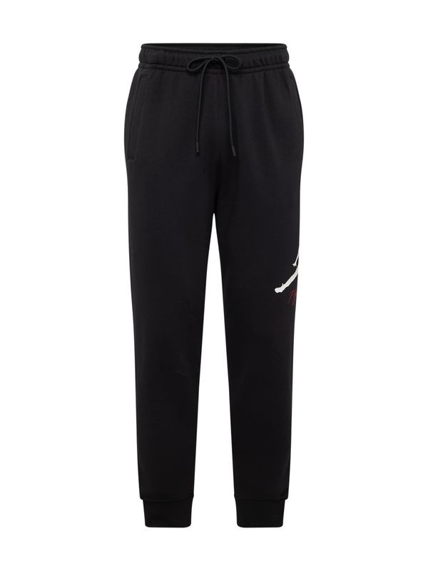 Jordan Jordan Панталон 'ESS'  рубинено червено / черно / бяло