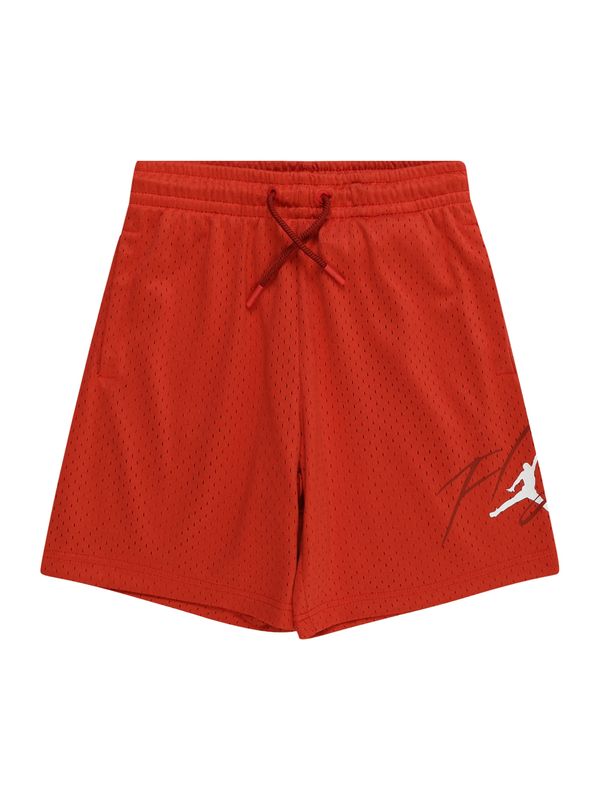 Jordan Jordan Панталон 'OFF COURT FLIGHT'  тъмночервено / бяло