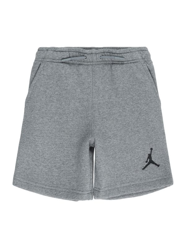 Jordan Jordan Панталон  сив меланж / черно