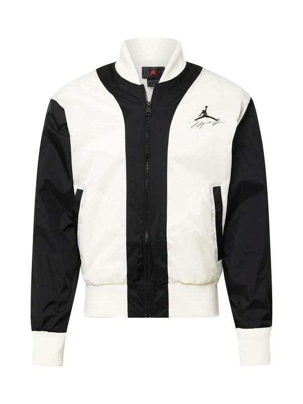 Jordan Jordan Преходно яке  черно / яйчена черупка