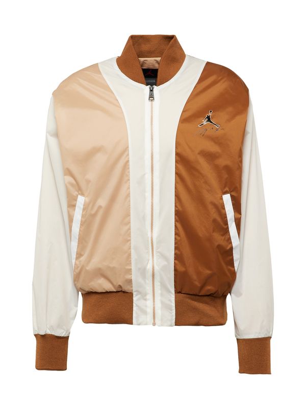 Jordan Jordan Преходно яке  кафяво / светлокафяво / черно / мръсно бяло