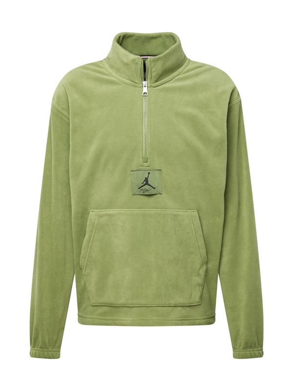 Jordan Jordan Суичър 'ESS'  светлозелено / черно