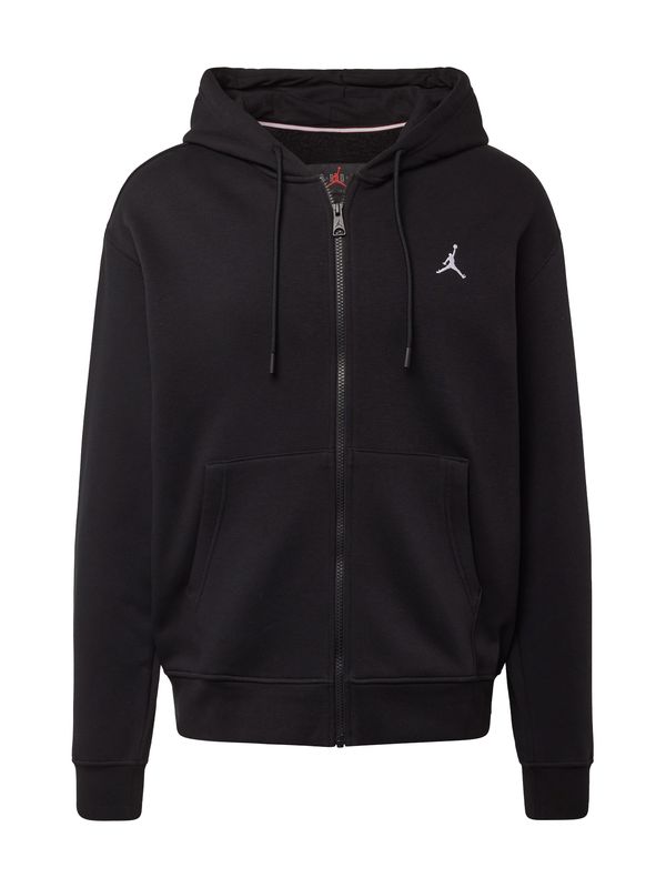 Jordan Jordan Суичъри с качулка  черно / бяло