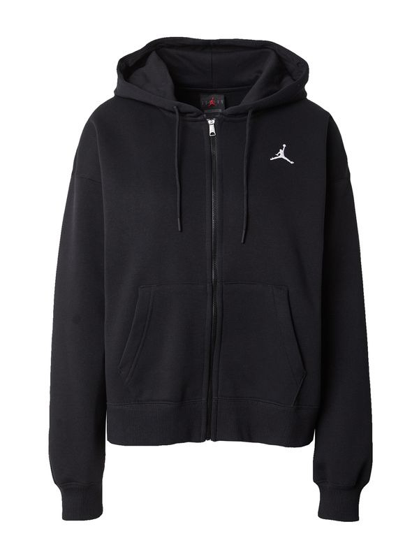 Jordan Jordan Суичъри с качулка  черно / бяло