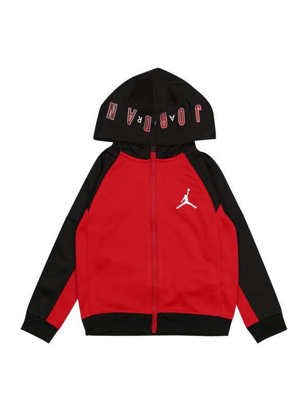 Jordan Jordan Суичъри с качулка  червено / черно / бяло
