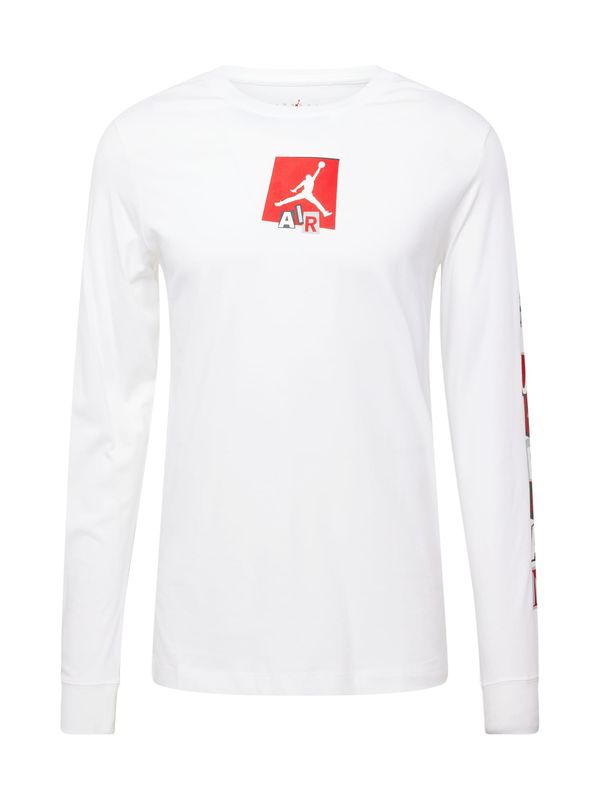 Jordan Jordan Тениска 'BRAND'  червено / черно / бяло