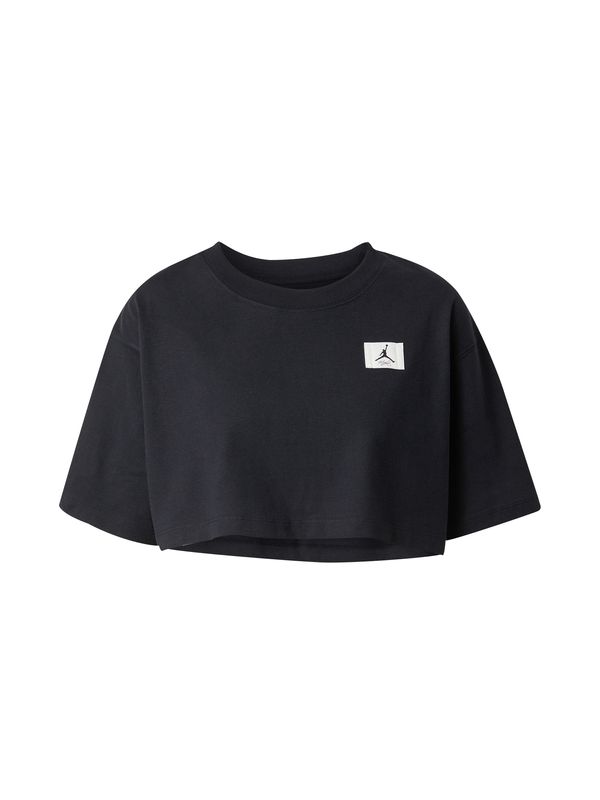 Jordan Jordan Тениска  черно / бяло