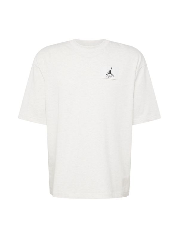 Jordan Jordan Тениска 'ESS'  светлобежово / черно