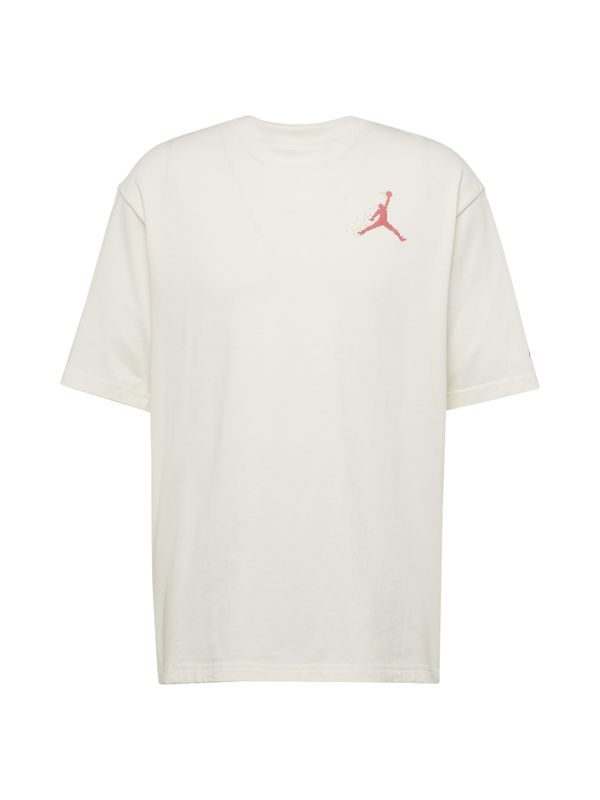 Jordan Jordan Тениска 'ESS'  светлобежово / питая