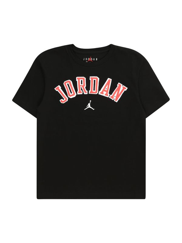 Jordan Jordan Тениска 'FLIGHT HERITAGE'  пъпеш / черно / бяло