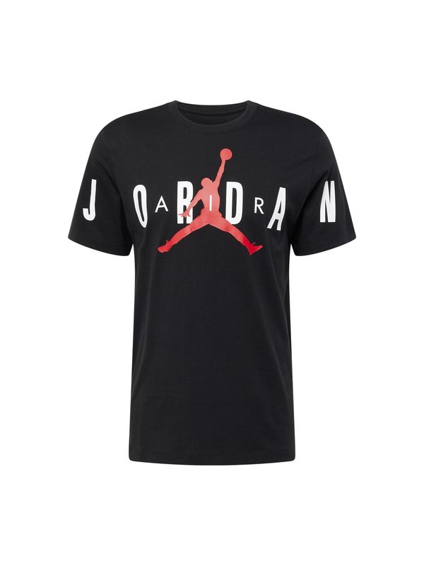 Jordan Jordan Тениска  огнено червено / черно / бяло