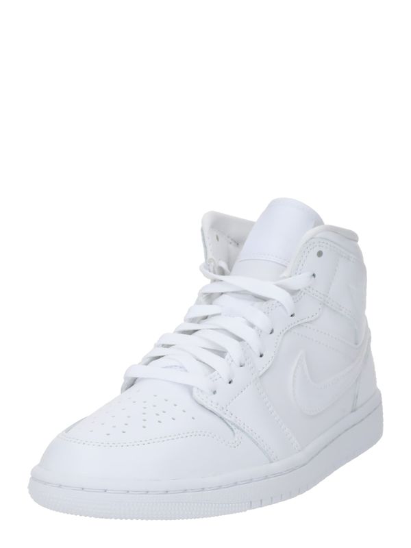 Jordan Jordan Високи маратонки 'AIR JORDAN 1'  бяло