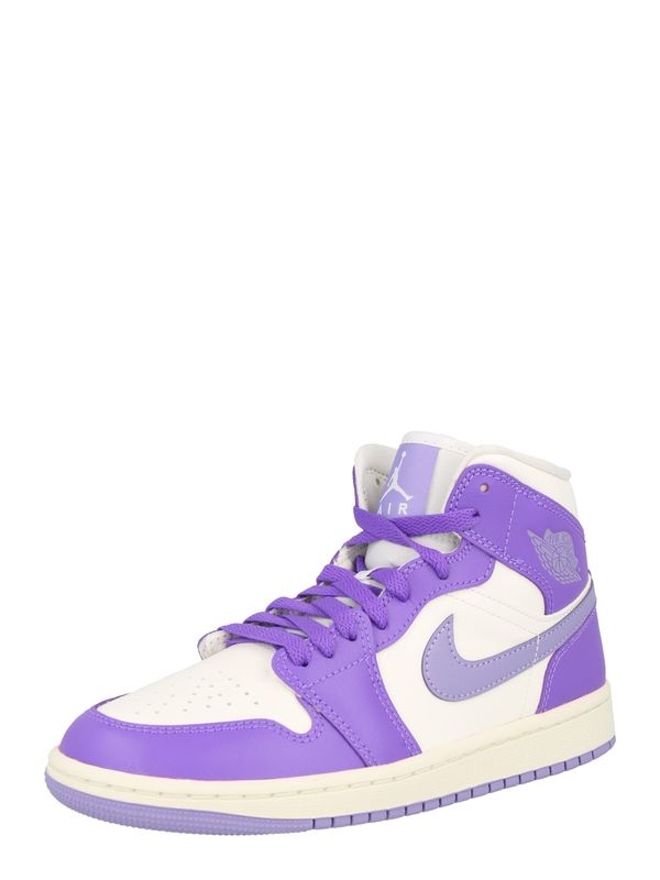 Jordan Jordan Високи маратонки 'Air Jordan 1'  лилав / лавандула / бяло