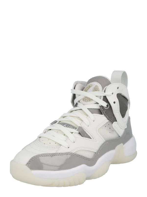 Jordan Jordan Високи маратонки 'JUMPMAN TWO TREY'  сиво / бяло