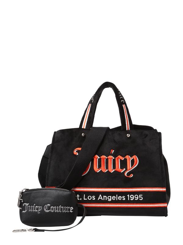 Juicy Couture Juicy Couture "Чанта тип ""Shopper""" 'Iris'  червено / черно / бяло
