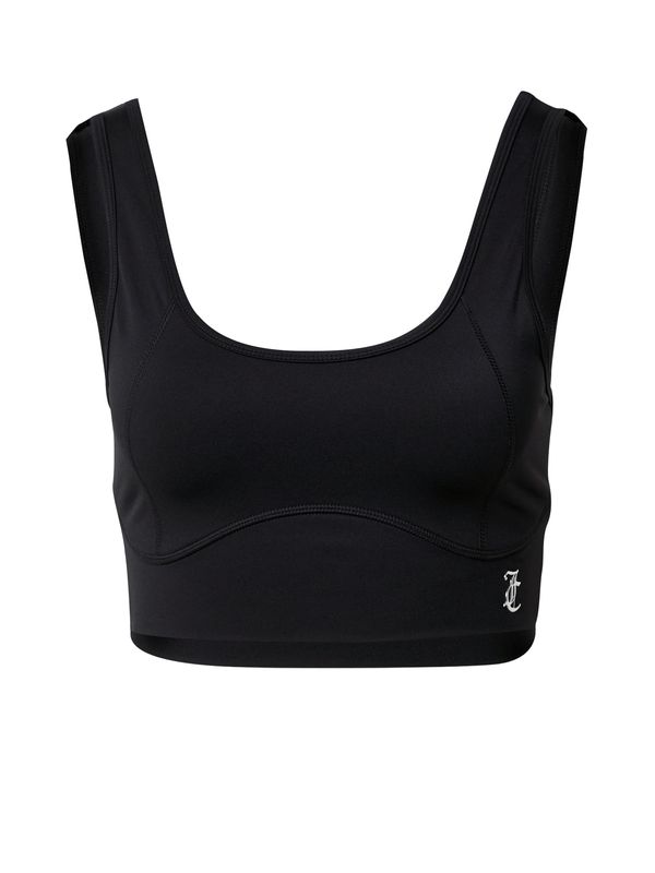 Juicy Couture Sport Juicy Couture Sport Спортен сутиен 'LAZLO'  черно / сребърно