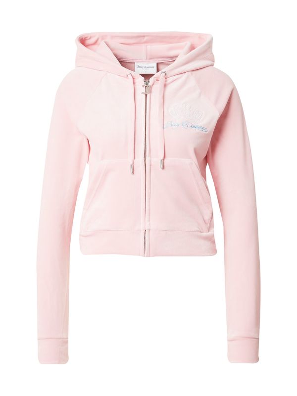 Juicy Couture Juicy Couture Суичъри с качулка 'MADISON'  тюркоазен / бледорозово / бяло