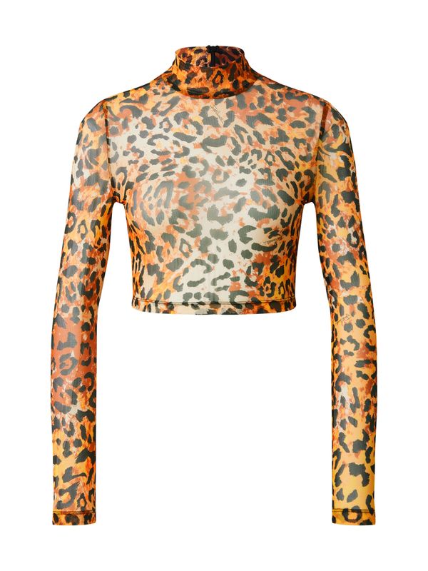 Just Cavalli Just Cavalli Тениска  коняк / светлокафяво / черно