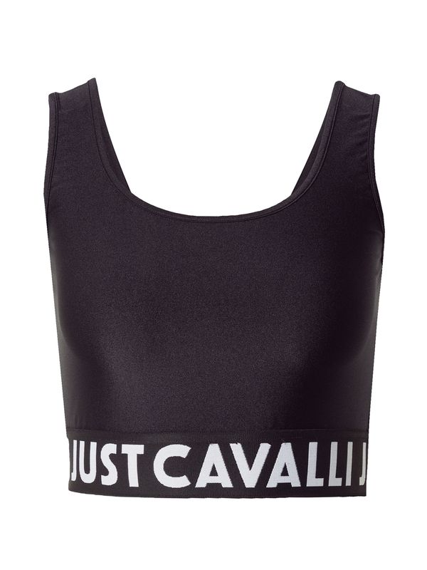 Just Cavalli Just Cavalli Топ  черно / бяло