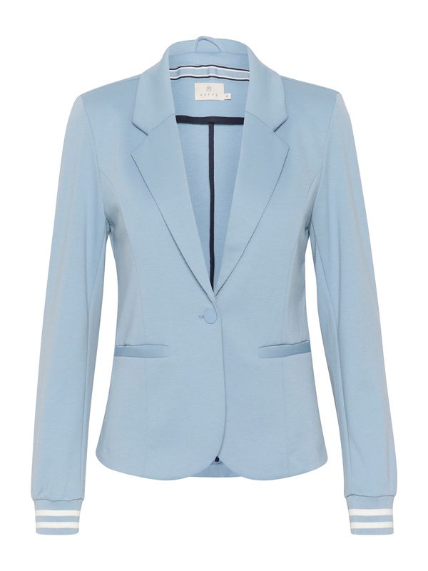 Kaffe Kaffe Блейзър 'Kinnie'  небесносиньо / бяло