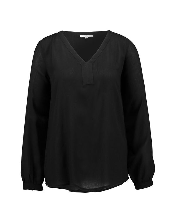 Kaffe Kaffe Блуза 'Amber'  черно
