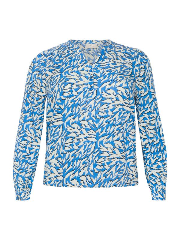 Kaffe Kaffe Блуза 'Jetta'  синьо / черно / бяло