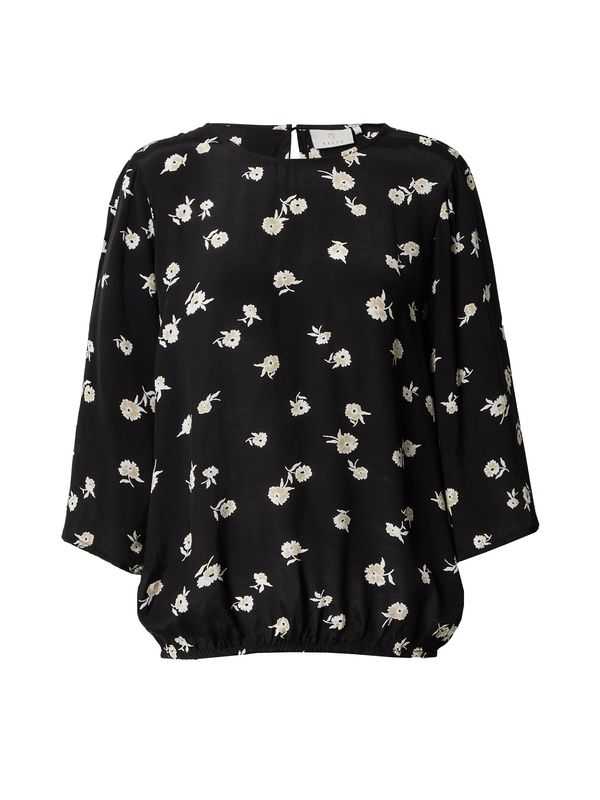 Kaffe Kaffe Блуза 'Obina'  бежово / черно / бяло