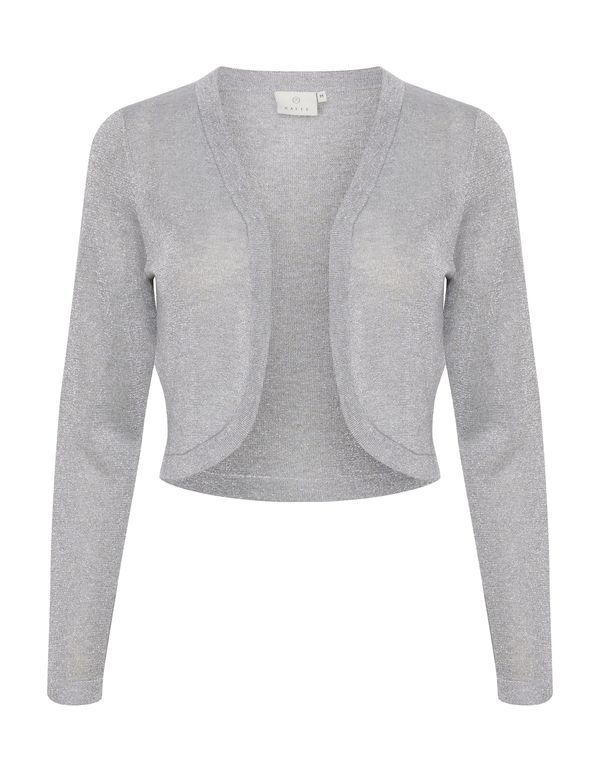 Kaffe Kaffe Болеро 'Ankra'  сив меланж