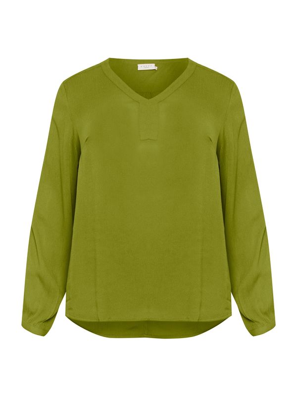 KAFFE CURVE KAFFE CURVE Блуза 'Ami'  маслина