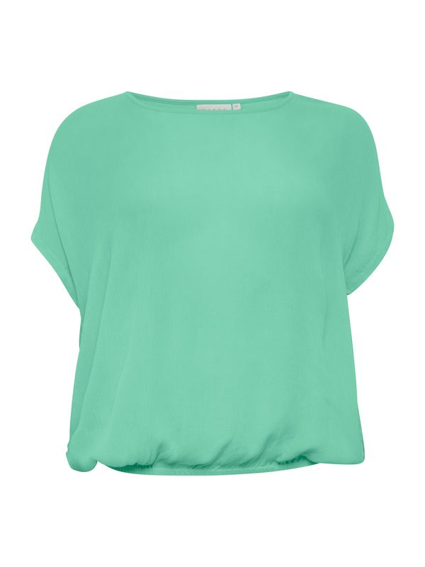 KAFFE CURVE KAFFE CURVE Блуза 'Ami Stanley '  нефритено зелено