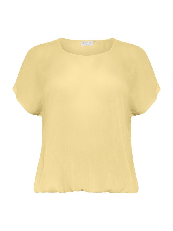 KAFFE CURVE KAFFE CURVE Блуза 'Ami Stanley'  светложълто