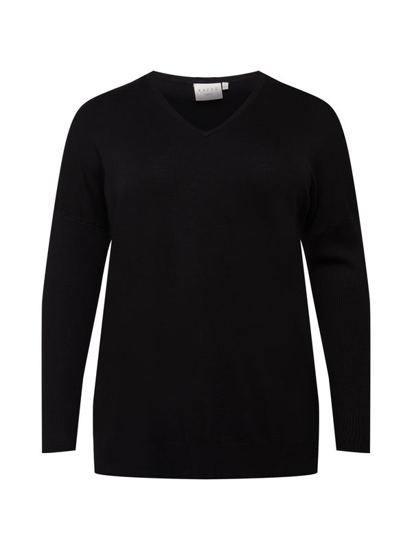 KAFFE CURVE KAFFE CURVE Пуловер 'Machi'  черно
