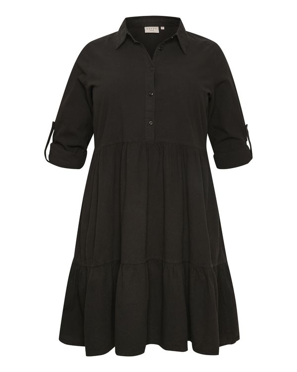 KAFFE CURVE KAFFE CURVE Рокля 'Nana'  черно