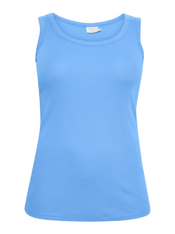 KAFFE CURVE KAFFE CURVE Топ 'Carina'  лазурно синьо