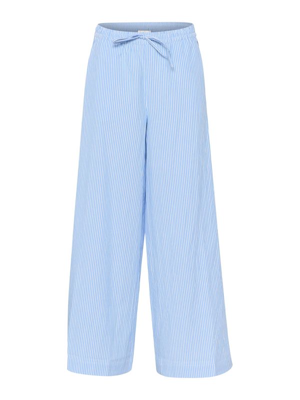 Kaffe Kaffe Панталон 'Dabra'  небесносиньо / бяло